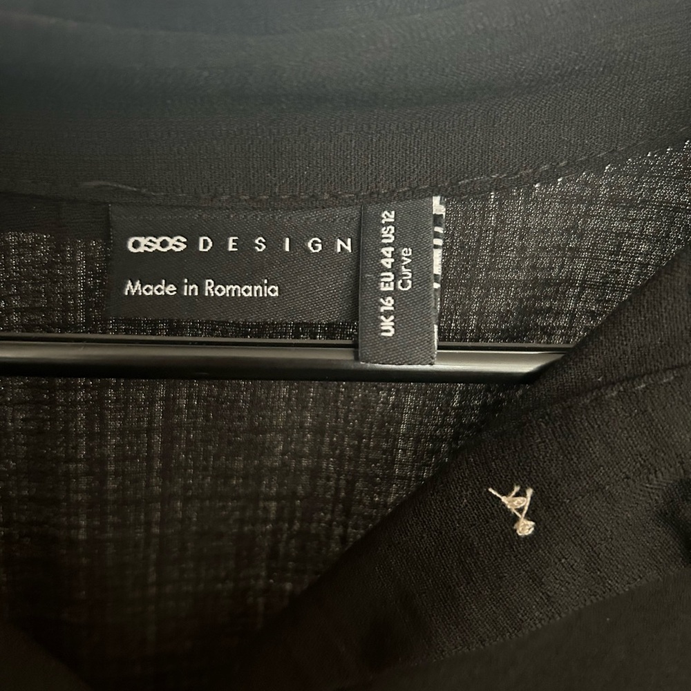 Asos Design Button Through Elastic Waist Midi Shi… - image 4